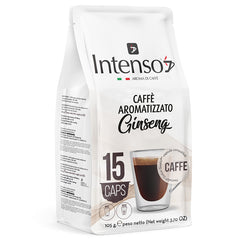 120 Capsule Caffè Intenso aromatizzato Ginseng