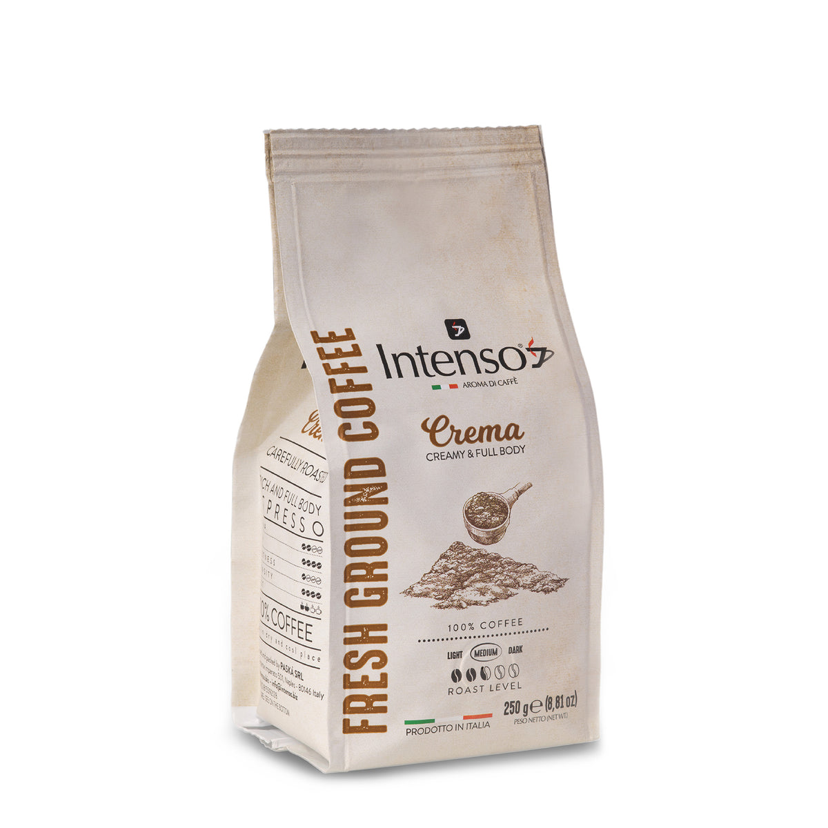 10 bags x 250gr Intenso coffee - Cream blend