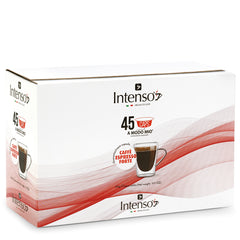 45 Intenso coffee capsules - A modo mio compatible - Strong blend