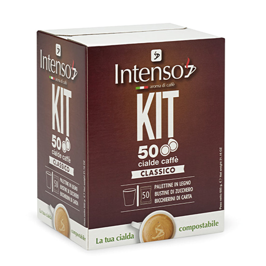 50 Intenso coffee pods with accessories - Classic Blend