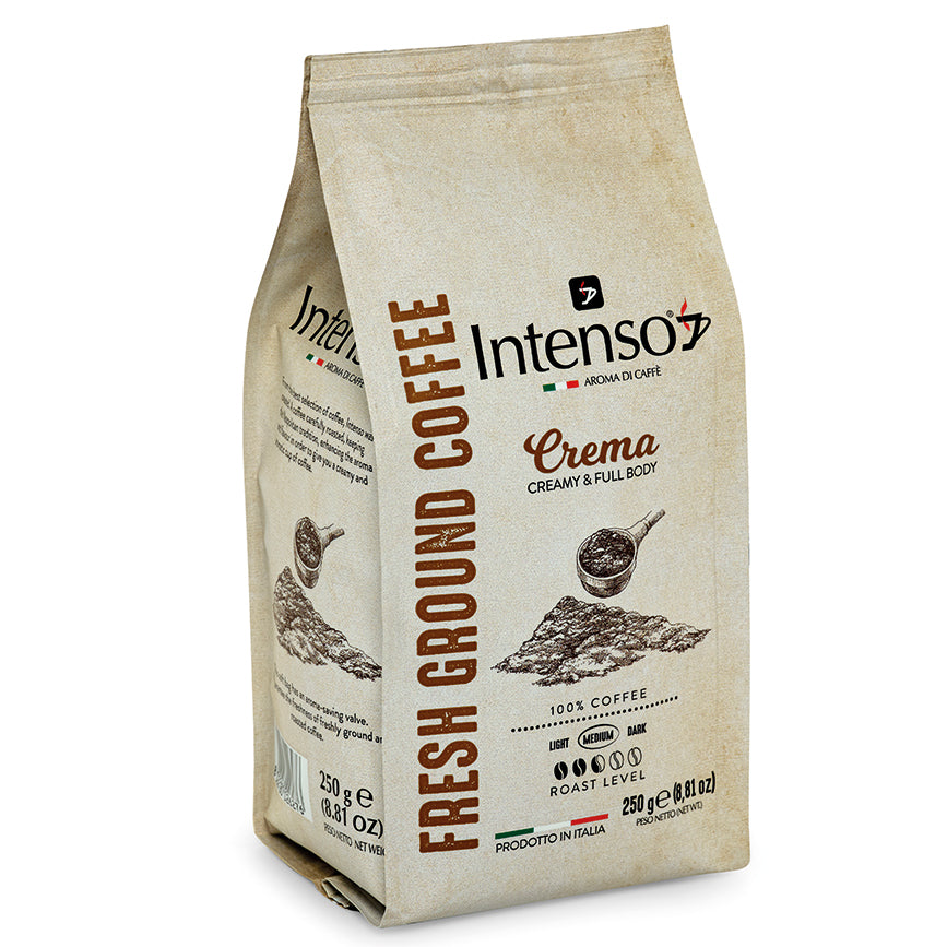 10 sacchetti x 250gr caffè Intenso - Miscela crema