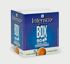 50 Intenso coffee pods - Decaffeinated blend