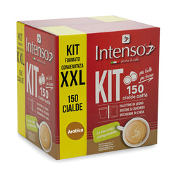 150 Intenso coffee pods with accessories - Arabica blend