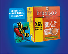 150 Cialde Caffè Crema  – Miscela Cremosa e Vellutata con Omaggio Coniciello